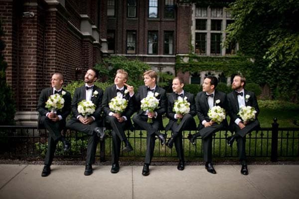 Wedding Photos With A Difference – These Groomsmen Are Having The Absolute Craic!