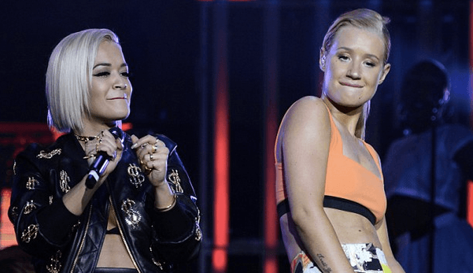 WATCH: Iggy Azalea Falls Off Stage During Performance… Handles It Like A Pro