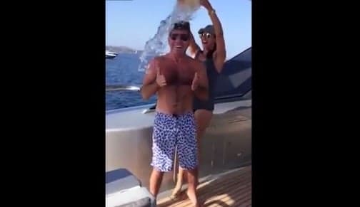 Simon Cowell Completes Ice Bucket Challenge And Nominates His Fellow X Factor Judges Simon Cowell Completes Ice Bucket Challenge And Nominates His Fellow X Factor Judges