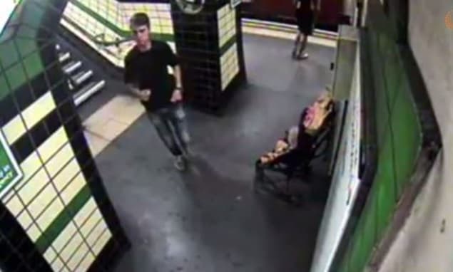 CCTV Shows Baby In Buggy Being Blown Onto London Underground Tracks