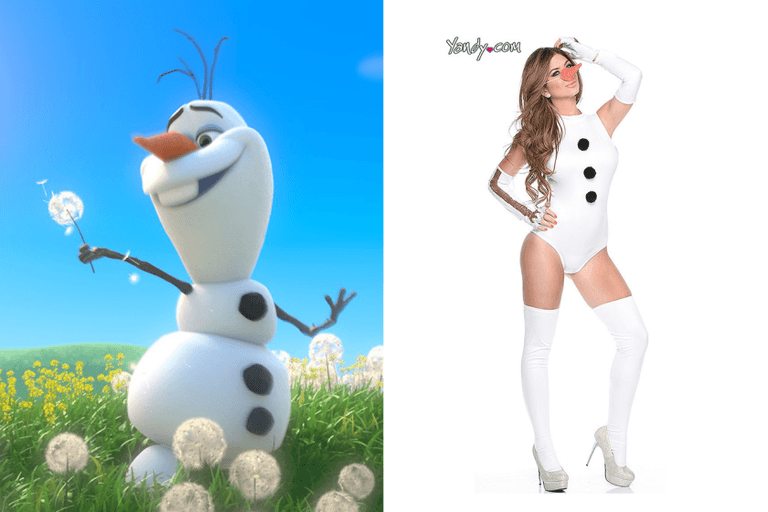 You’re Having Olaf: Sexy Frozen Inspired Halloween Costumes Are Here And They’re HORRENDOUS You’re Having Olaf: Sexy Frozen Inspired Halloween Costumes Are Here And They’re HORRENDOUS