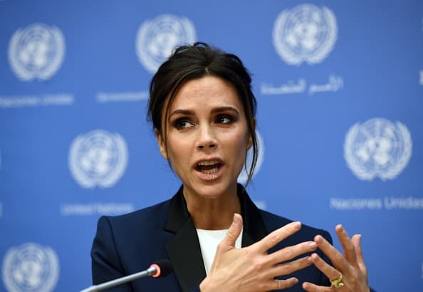 Victoria Beckham Misses Opening Of First Store To Make Speech To The United Nations