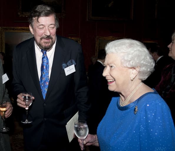 He Did What?! Stephen Fry Admits To Snorting Cocaine in Buckingham Palace