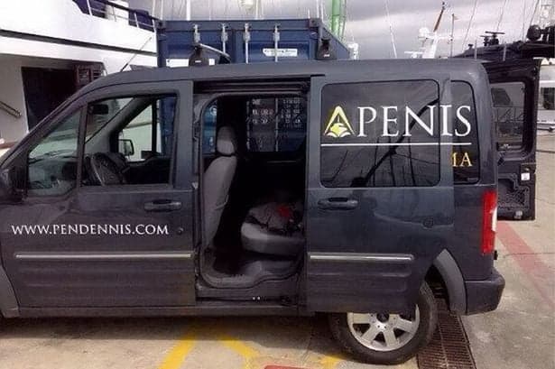 Yacht Company Opens Doors to Reveal Penis