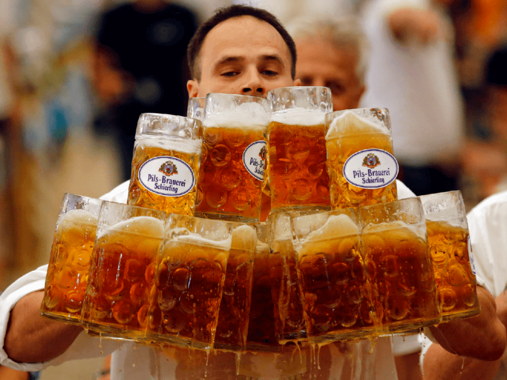 WATCH! German Man Sets New World Record by Carrying How Many Pints?!