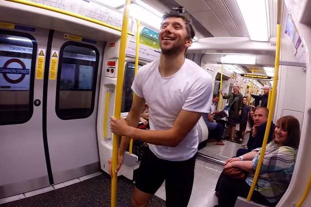 WATCH: How One Man Races the London Tube