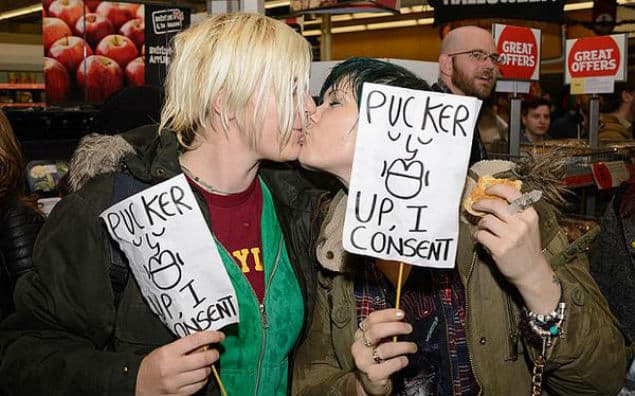 Protestors Stage Demonstration In Sainsbury’s Following Gay Discrimination