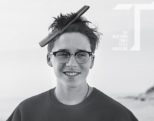 Brooklyn Beckham Is All Grown Up In This Magazine Photoshoot