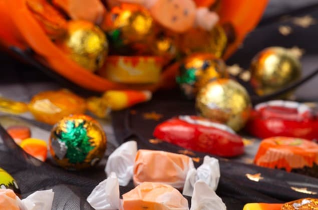 Woman Gives Wedding Ring Away with Halloween Treats