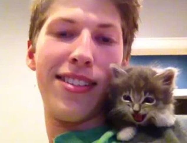 VIDEO: This Kitten Trying to Meow Will Melt Your Heart