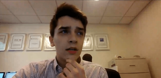 WATCH: This Could Be The MOST Annoying Workmate Of All Time (But We Kind of Love Him)