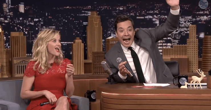 WATCH: Jimmy Fallon And Reese Witherspoon Perform ‘Random Phrase Carols’
