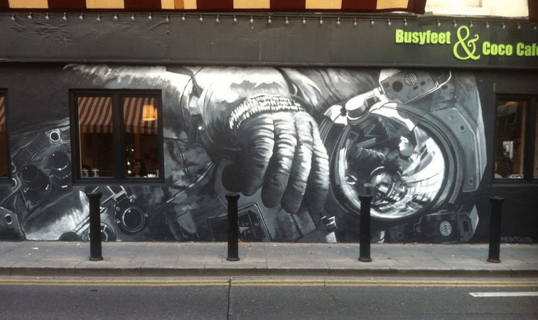 PICTURE: Dublin Street Art Gets The Banksy Seal Of Approval