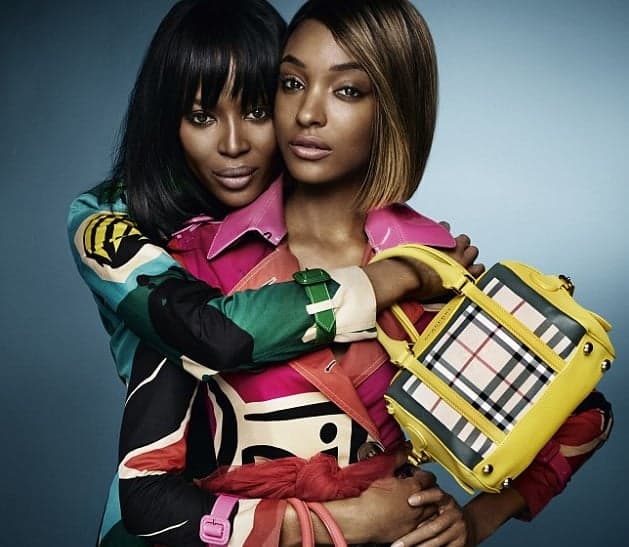 Naomi Campbell and Jourdan Dunn Front New Burberry Campaign
