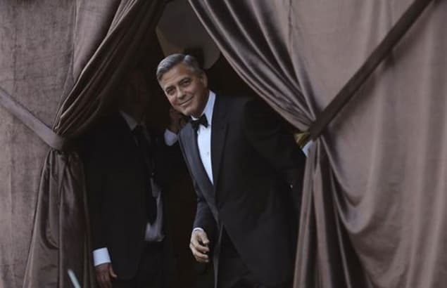 WATCH: First Look at George Clooney in Downton Abbey… *Collective Swoon*