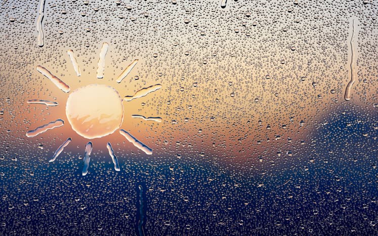 Sunny spells and patchy drizzle: The weather forecast isn’t the *worst* today