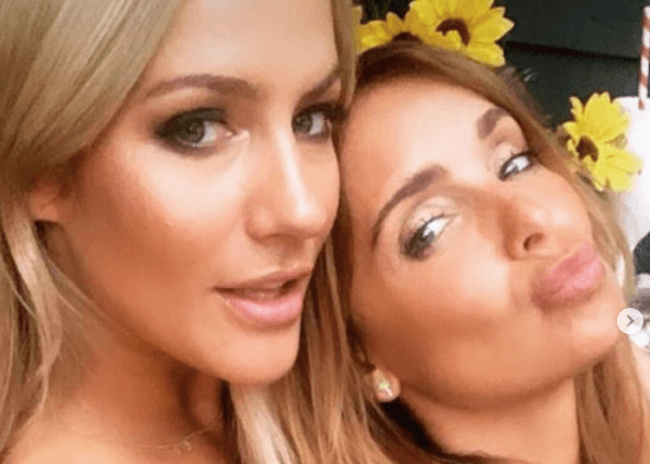 Louise Redknapp shares an emotional tribute to her dear friend Caroline Flack