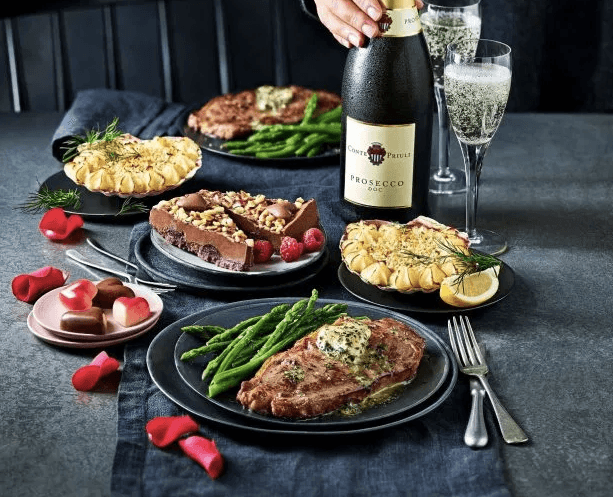 The Luxury Valentine’s Day dine-in offer is back at M&S and it sounds delicious