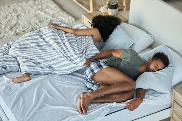 The duvet that has a hot and cold setting so you can avoid nightly fights with your partner The duvet that has a hot and cold setting so you can avoid nightly fights with your partner