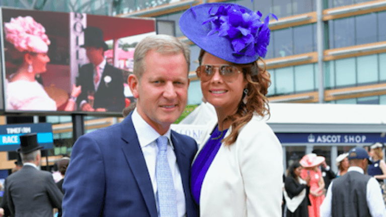 Jeremy Kyle and his fiancée Vicky Burton have welcomed their first child together
