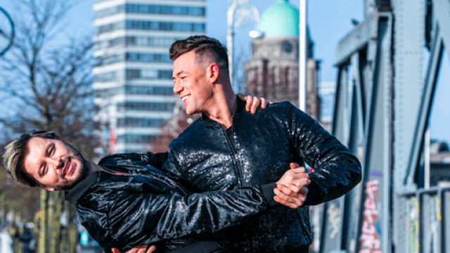 Brian Dowling makes history on Dancing With The Stars with first same-sex performance