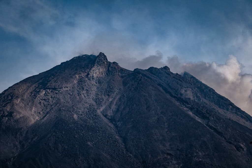 Hundreds evacuated as Indonesia’s most active volcano spews hot cloud