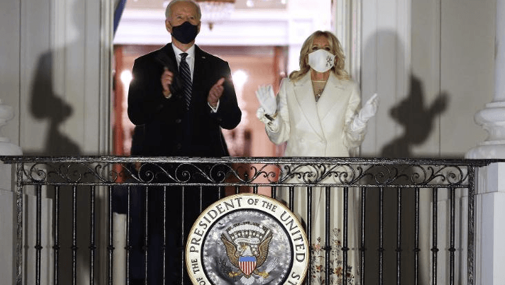 Irish designer “mindblown” as Dr Jill Biden wears dress she embroidered