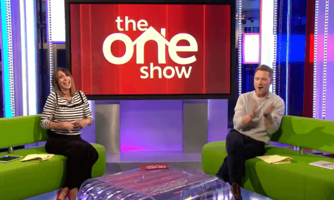 The One Show’s Alex Jones reveals on air she’s expecting third child