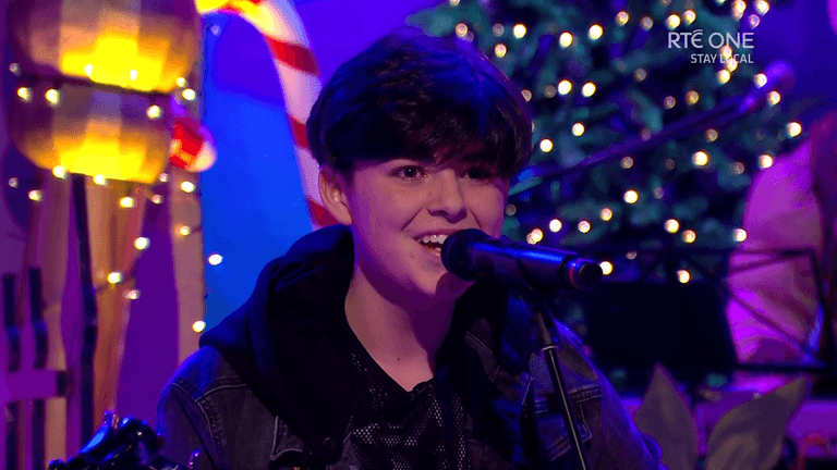 Late Late Toy Show teen hits number 1 with debut single Late Late Toy Show teen hits number 1 with debut single