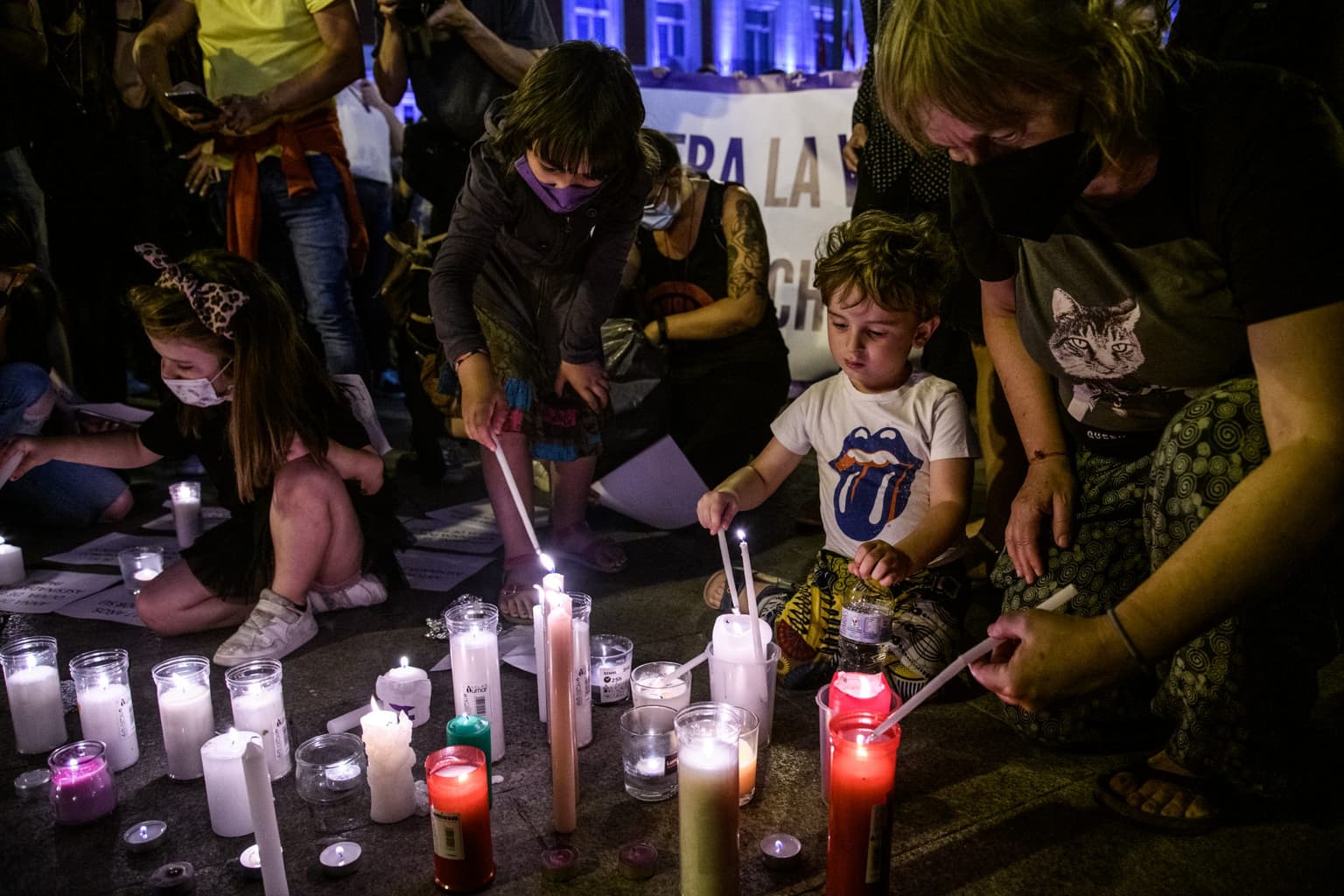 Domestic violence protests continue after discovery of six-year-old girl’s body in Spain