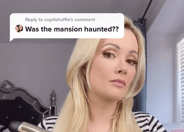 Apparently the Playboy mansion is haunted, according to TikTok