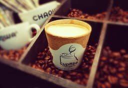 You can now get edible coffee cups in an Irish cafe