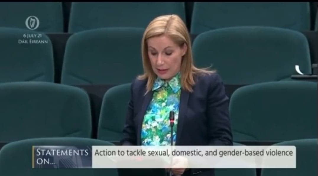 Minister Josepha Madigan tells Dáil she is a survivor of sexual assault