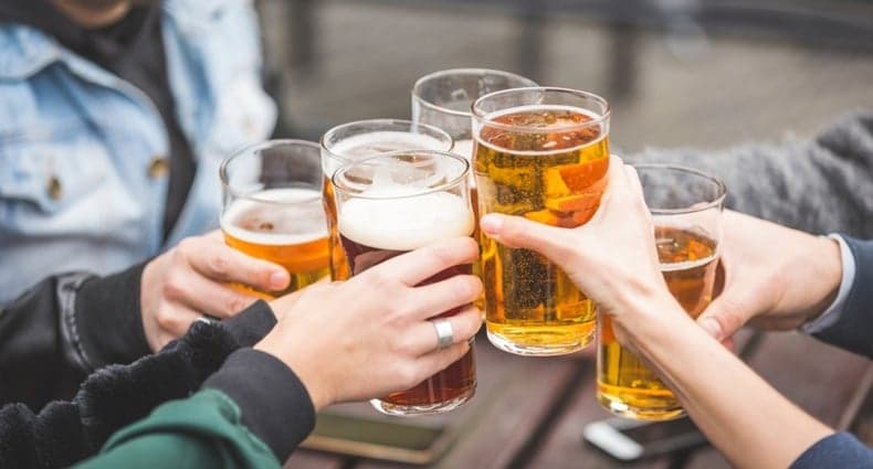 Increase in weekly alcohol consumption for 18-24 year-olds during pandemic