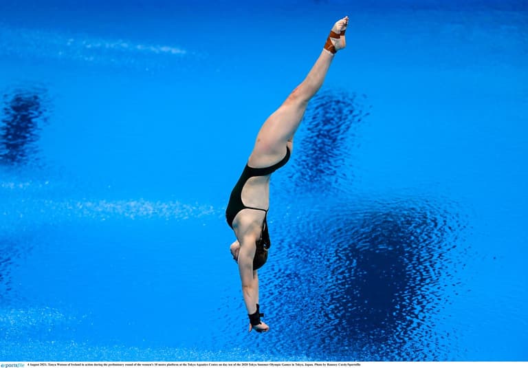 Ireland’s first Olympic female diver Tanya Watson qualifies for semi-finals Ireland’s first Olympic female diver Tanya Watson qualifies for semi-finals
