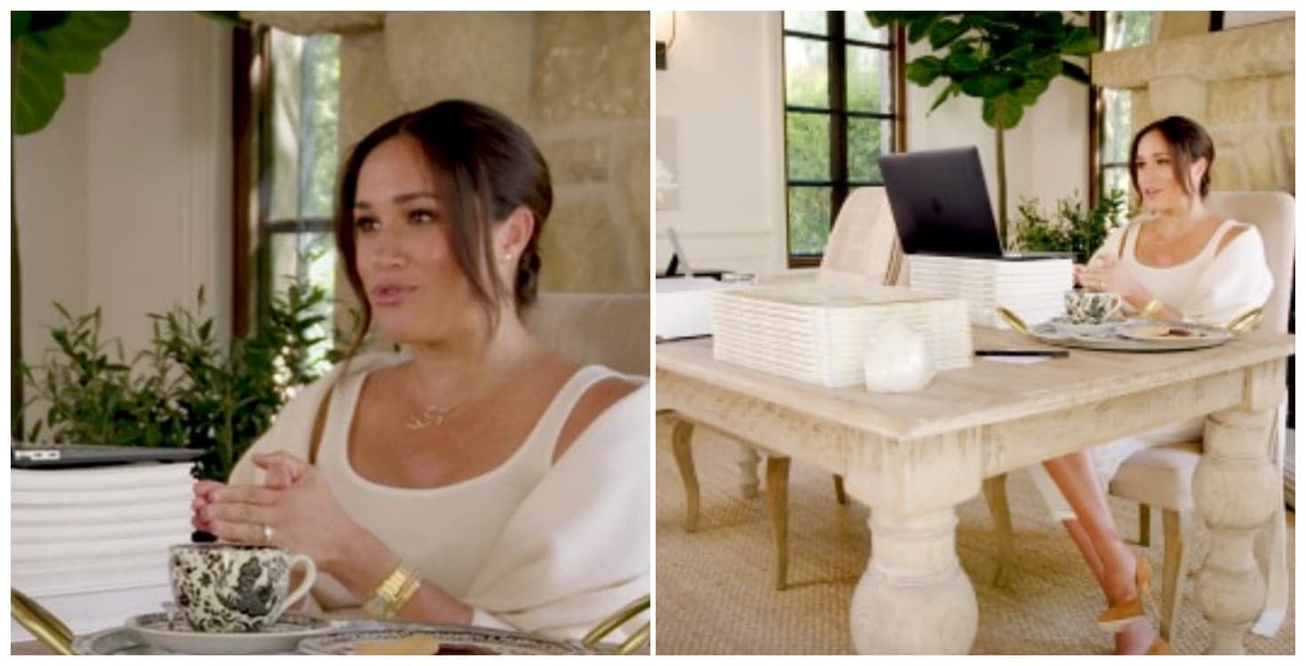 Steal her style: How to recreate Meghan Markle’s sleek home office on a budget