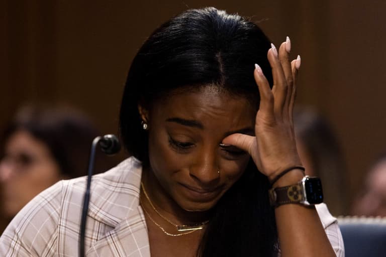 Simone Biles speaks out about “horrific” Larry Nassar abuse