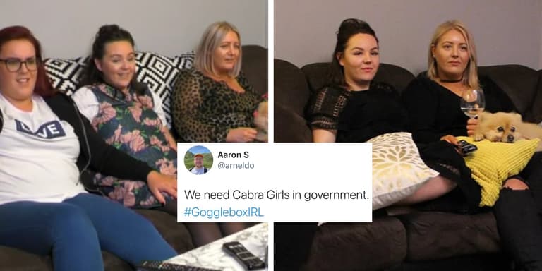 Viewers were howling at the Cabra girls on Gogglebox last night Viewers were howling at the Cabra girls on Gogglebox last night