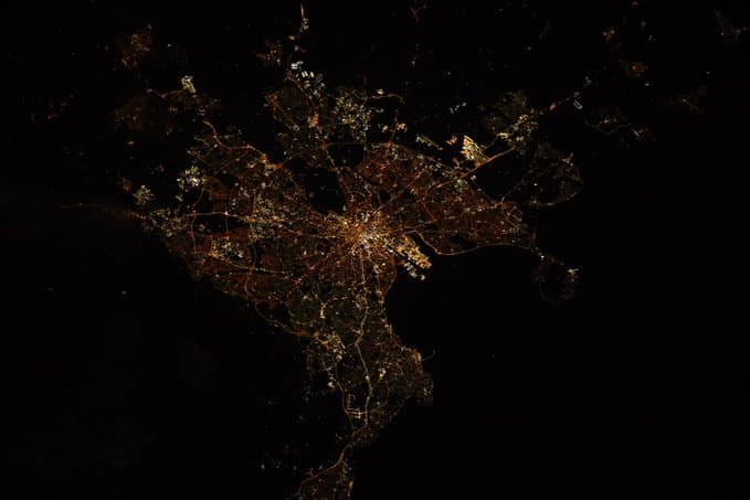 NASA astronaut captures incredible image of Dublin from space
