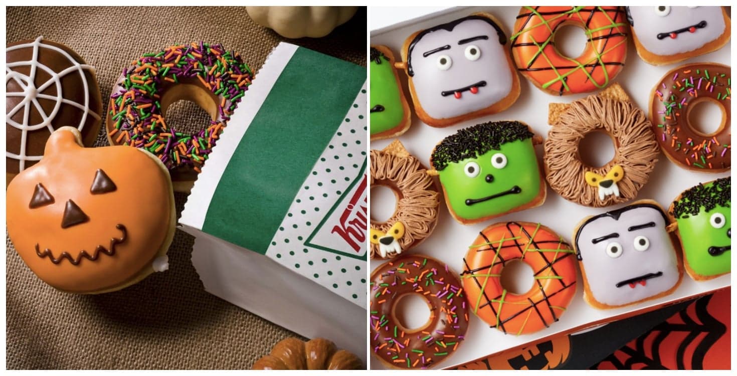 Krispy Kreme’s limited edition Halloween doughnuts are the perfect terrifying treat