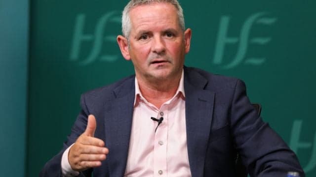 HSE chief Paul Reid says it’s “time to hit the reset button” as hospitals battle Covid surge