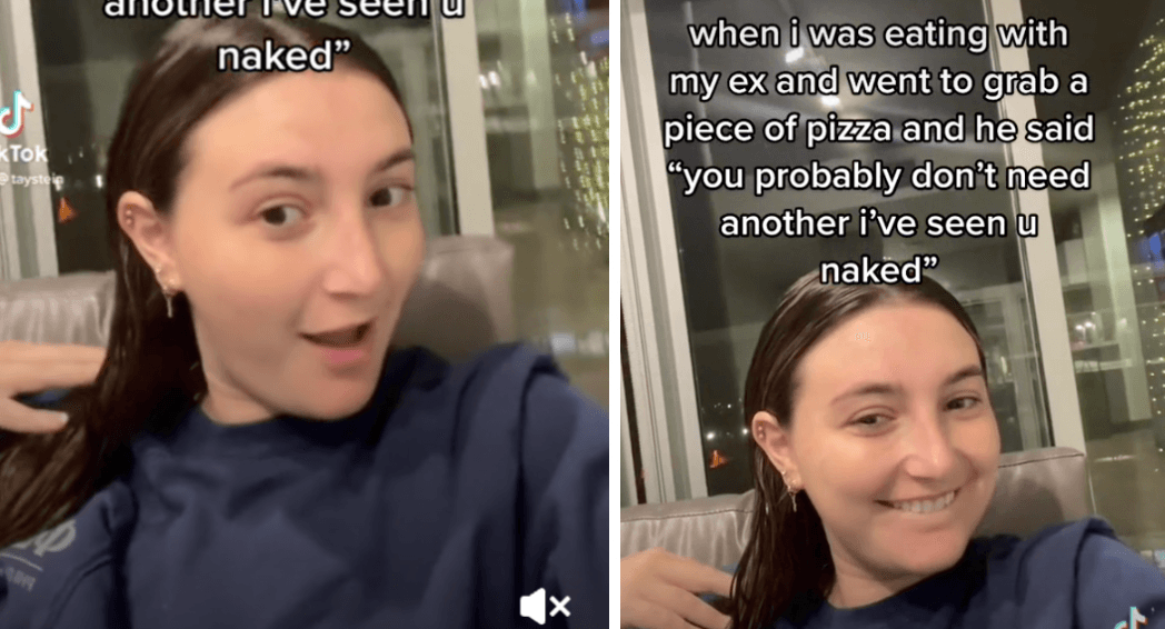 Outrage after man tells girlfriend she “doesn’t need” to eat another slice of pizza