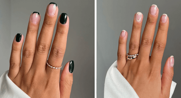 “Tip and mix” is the latest nail trend we need to get behind “Tip and mix” is the latest nail trend we need to get behind