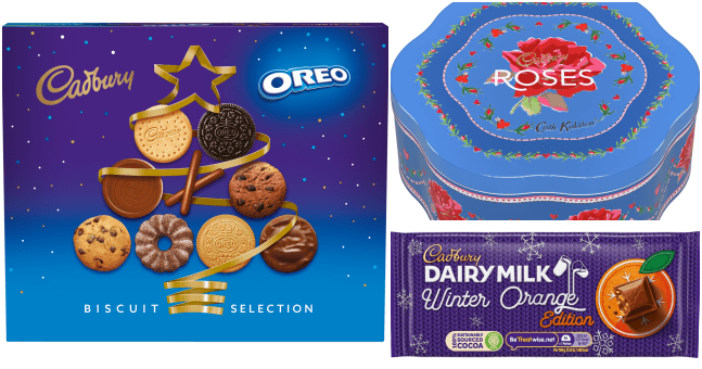 Cadbury have unveiled their Christmas chocolate range and it looks incredible