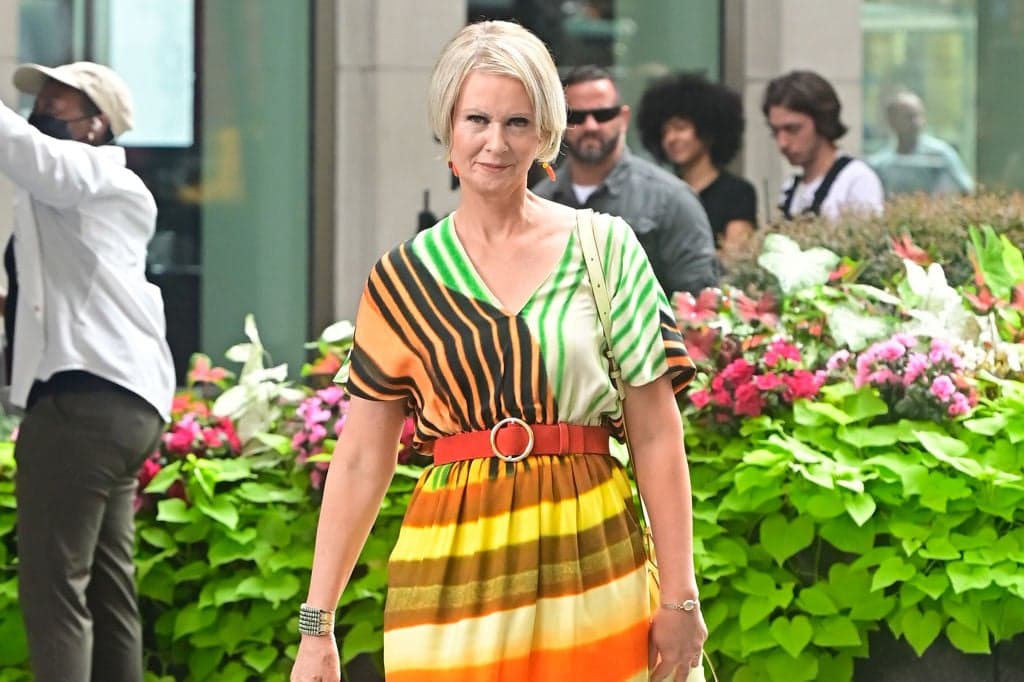 Cynthia Nixon on that And Just Like That… final scene