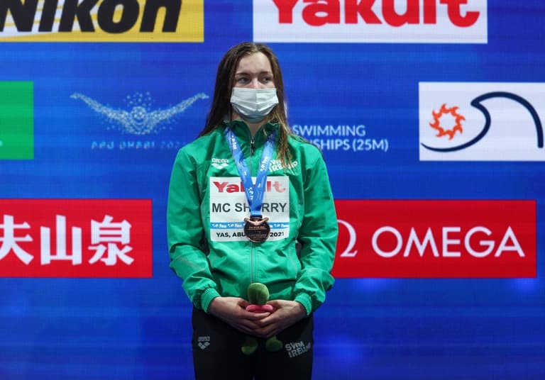 Mona McSharry has just broken yet another Irish record Mona McSharry has just broken yet another Irish record