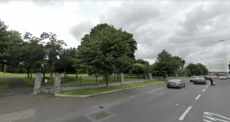 Child left in hospital after collision with a scooter and a car in Dublin