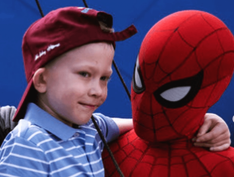 Boy who saved little sister from dog attack invited to Spider-Man set Boy who saved little sister from dog attack invited to Spider-Man set
