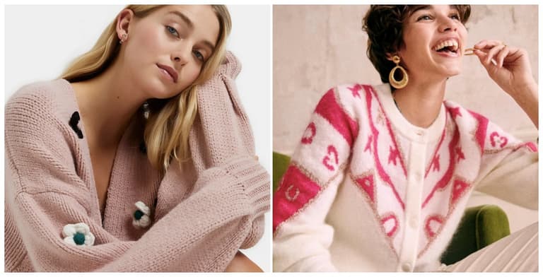 Statement cardigans are trending – and here is how to wear them now
