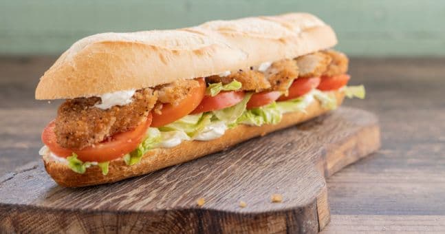This plant-based chicken fillet roll is the vegan alternative we’ve been waiting for This plant-based chicken fillet roll is the vegan alternative we’ve been waiting for